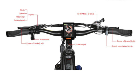 Samebike MY-275 Electric Mountain Bike
