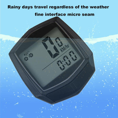 Universal Bicycle Computer Wired Speedometer Digital Waterproof Magnet Sensor Cycling Odometer Multi-Function Bike Accessories