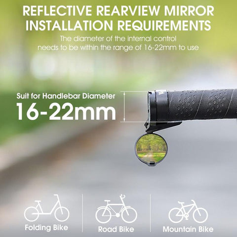 Universal Bicycle Rearview Mirror