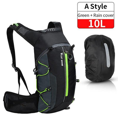 WEST BIKING Bike Bags Portable 10L/16L Waterproof Backpack