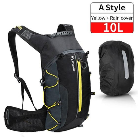 WEST BIKING Bike Bags Portable 10L/16L Waterproof Backpack