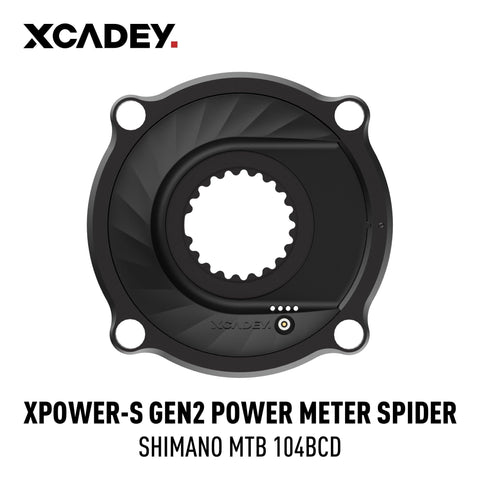 XCADEY XPOWER-S Road Bicycle Bike MTB Spider Power Meter For SRAM ROTOR RaceFce Crank Chainring 104BCD 110BCD