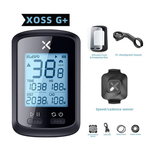 XOSS G plus G bike GPS Bicycle Computer Wireless Speedometer Waterproof cycling gps cycle computer Bicycle speedometer