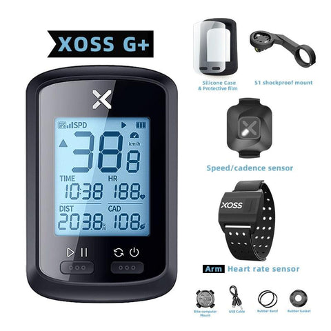 XOSS G plus G bike GPS Bicycle Computer Wireless Speedometer Waterproof cycling gps cycle computer Bicycle speedometer