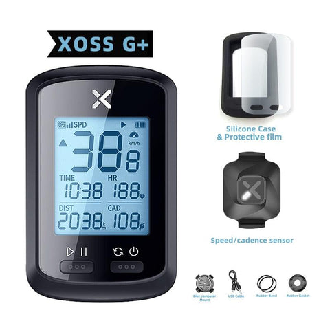 XOSS G plus G bike GPS Bicycle Computer Wireless Speedometer Waterproof cycling gps cycle computer Bicycle speedometer