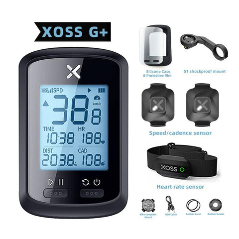 XOSS G plus G bike GPS Bicycle Computer Wireless Speedometer Waterproof cycling gps cycle computer Bicycle speedometer