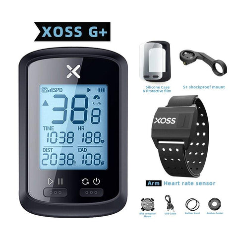 XOSS G plus G bike GPS Bicycle Computer Wireless Speedometer Waterproof cycling gps cycle computer Bicycle speedometer