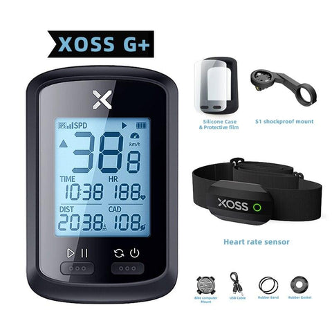 XOSS G plus G bike GPS Bicycle Computer Wireless Speedometer Waterproof cycling gps cycle computer Bicycle speedometer