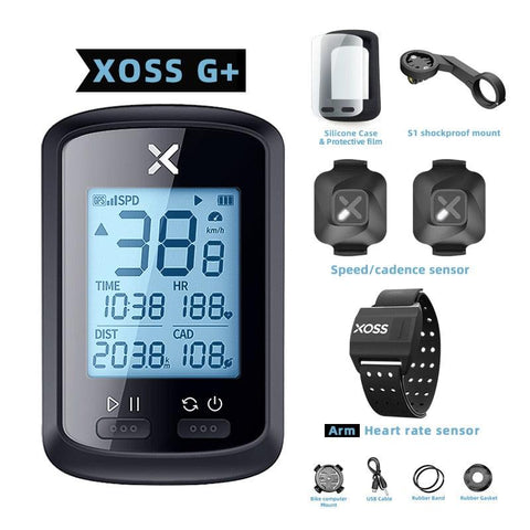 XOSS G plus G bike GPS Bicycle Computer Wireless Speedometer Waterproof cycling gps cycle computer Bicycle speedometer