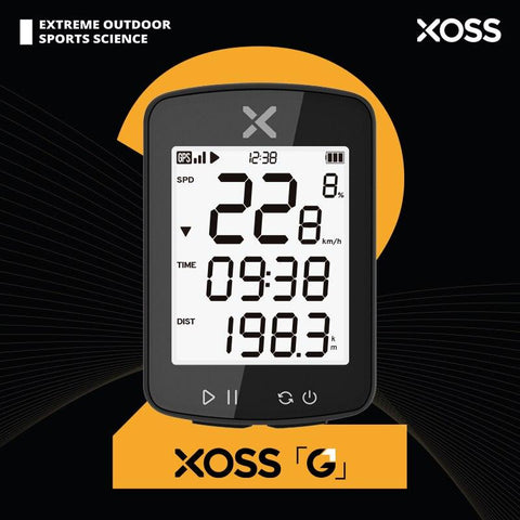 XOSS G Plus GPS Bike Computer Wireless Cycling Speedometer Road Bike MTB Waterproof Bluetooth ANT+Cadence Speed Bicycle Computer
