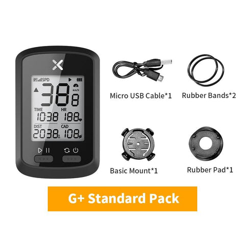 XOSS G Plus GPS Bike Computer Wireless Cycling Speedometer Road Bike MTB Waterproof Bluetooth ANT+Cadence Speed Bicycle Computer