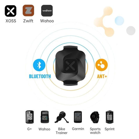 XOSS Speed Cadence Sensor Cycling Computer Speedometer ANT+ Bluetooth Road Bike MTB Compatible For GARMIN iGPSPORT Bryton